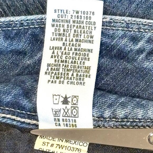 Lucky Brand Y2K Bootleg Jeans 2/26 Medium Wash Low Rise - Picture 9 of 12